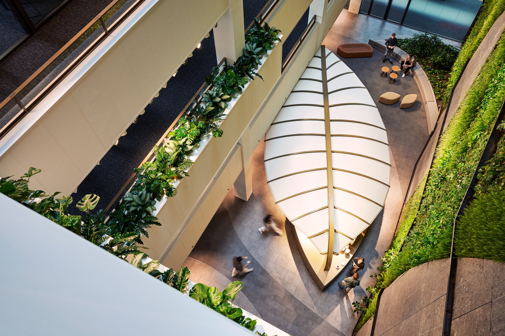 Another view of the EMA Atrium