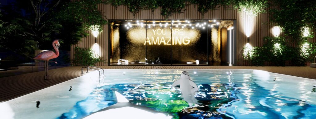 Real World One: "Experience a new way of meeting eachother in virtual reality"