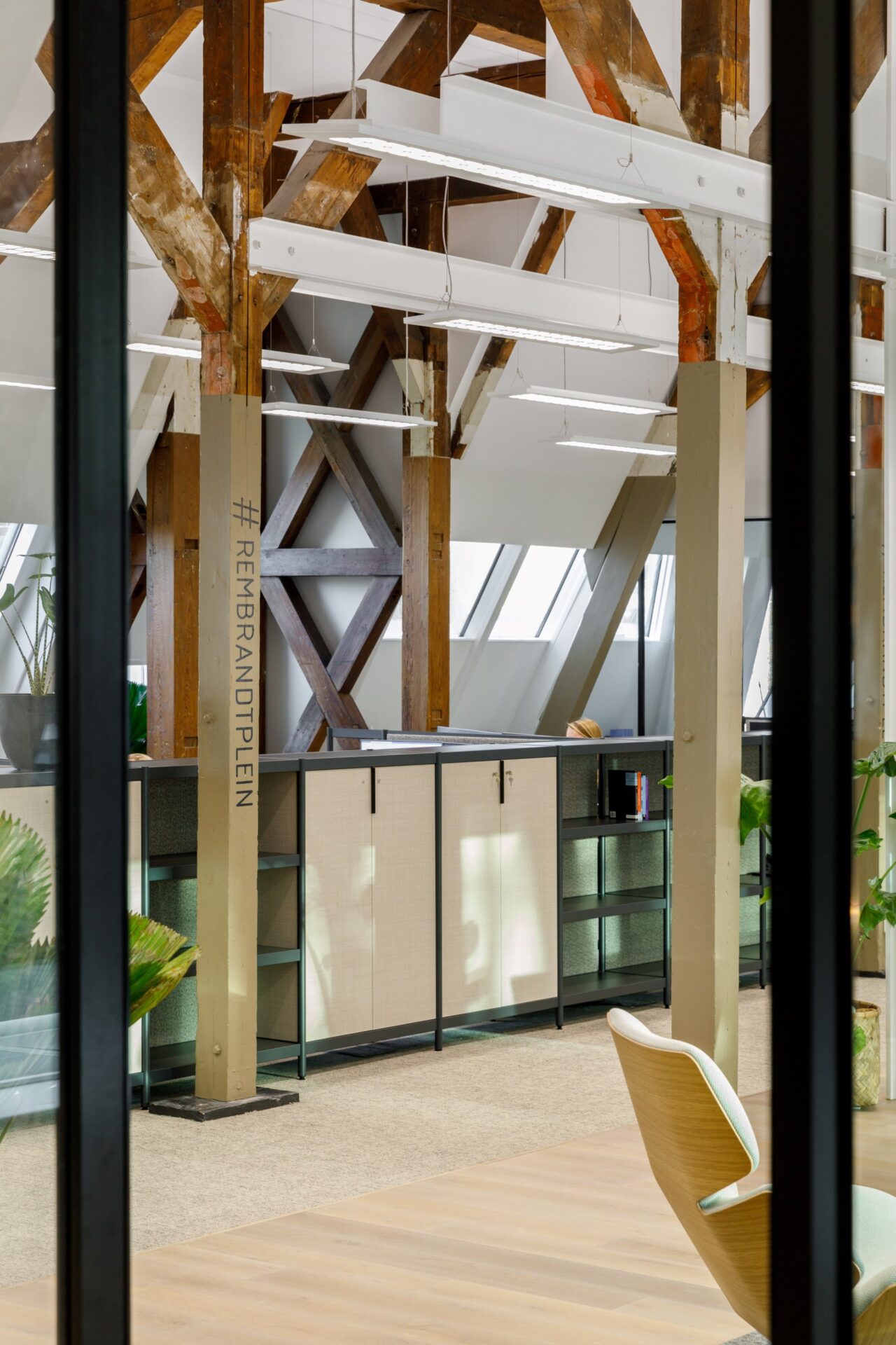 Portrait view of Clifford Chance Droogbak interior