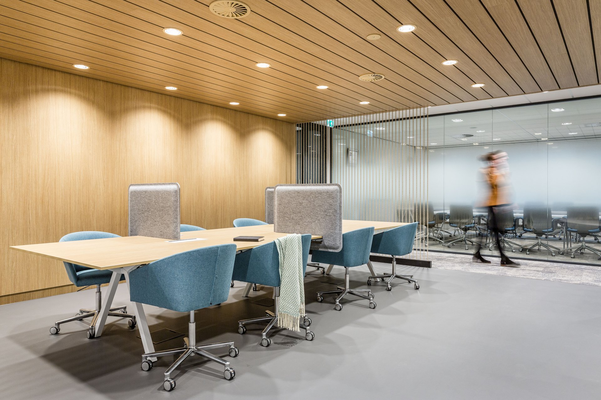 Interior design with robust materials