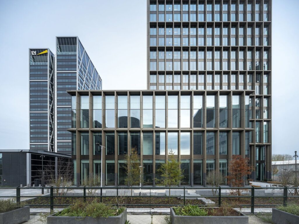 Exterior view of EMA building