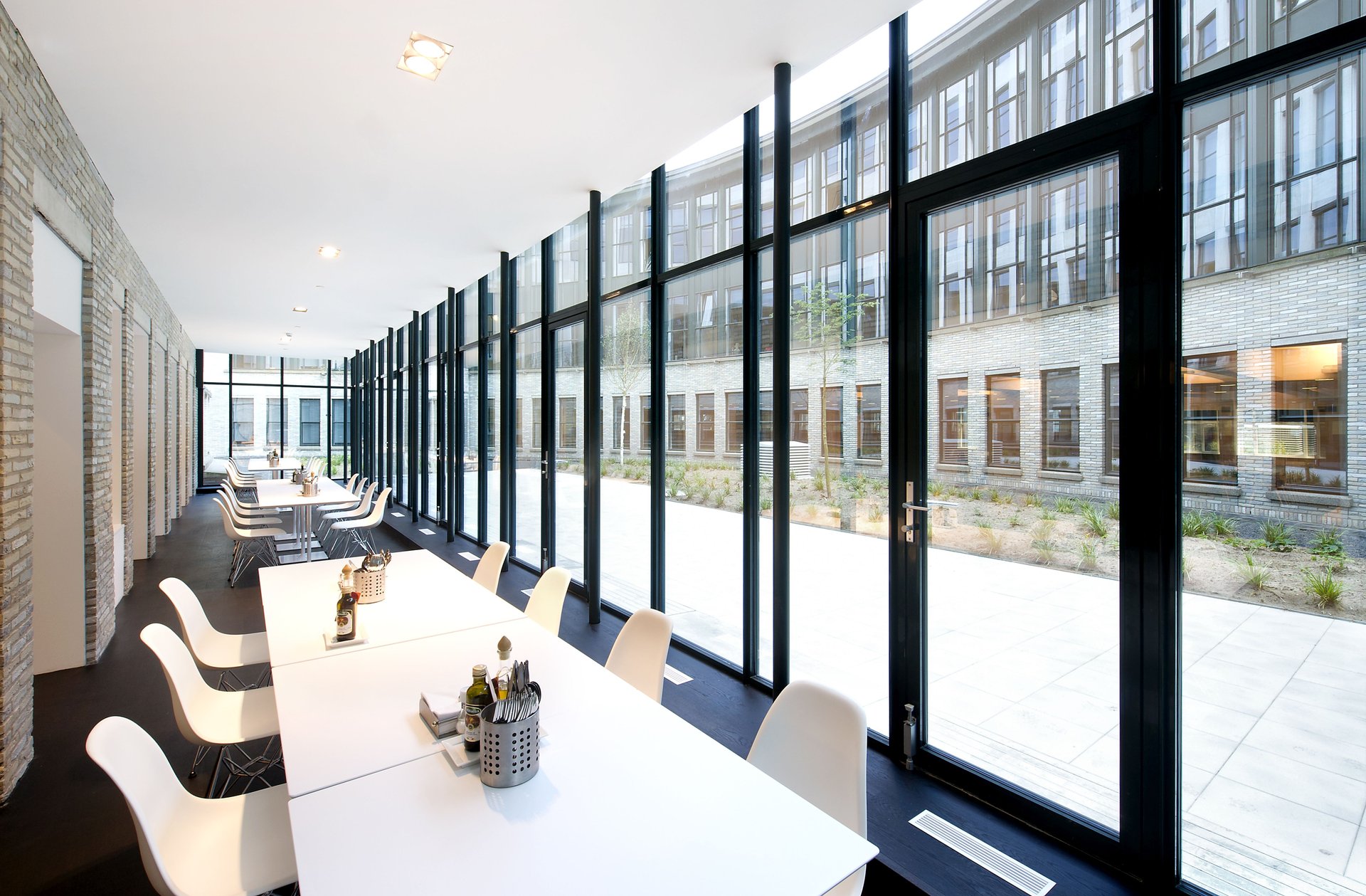 Renovated spaces in Apollo House