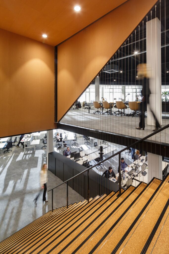 Workspace in Ampelmann head office