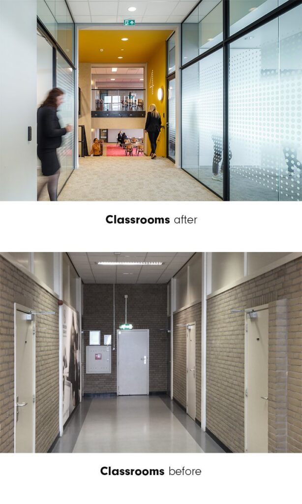 BA Classrooms at Hotelschool The Hague