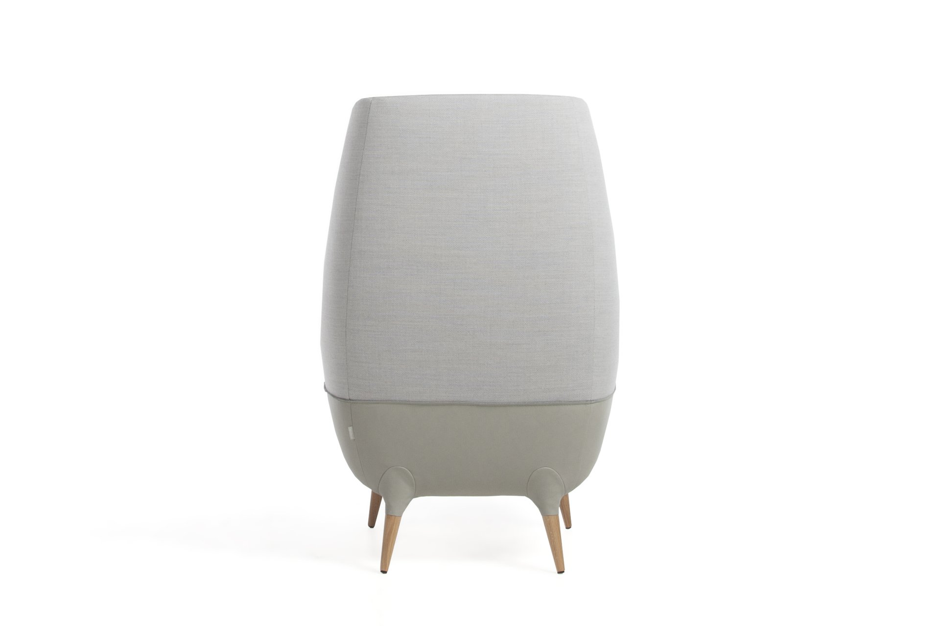 Timeless armchair design with robust materials