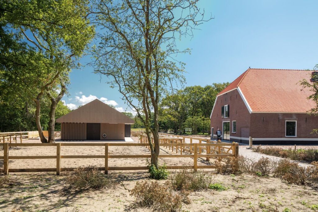 Large barn used as stables
