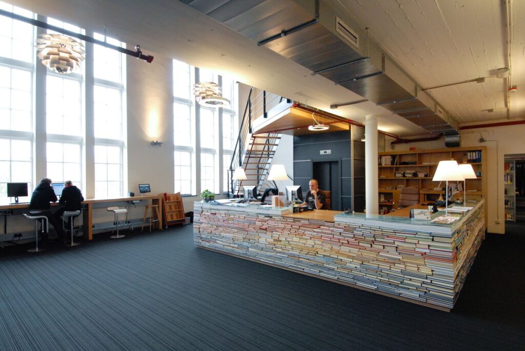Flexible working environments at TU Delft Bouwkunde