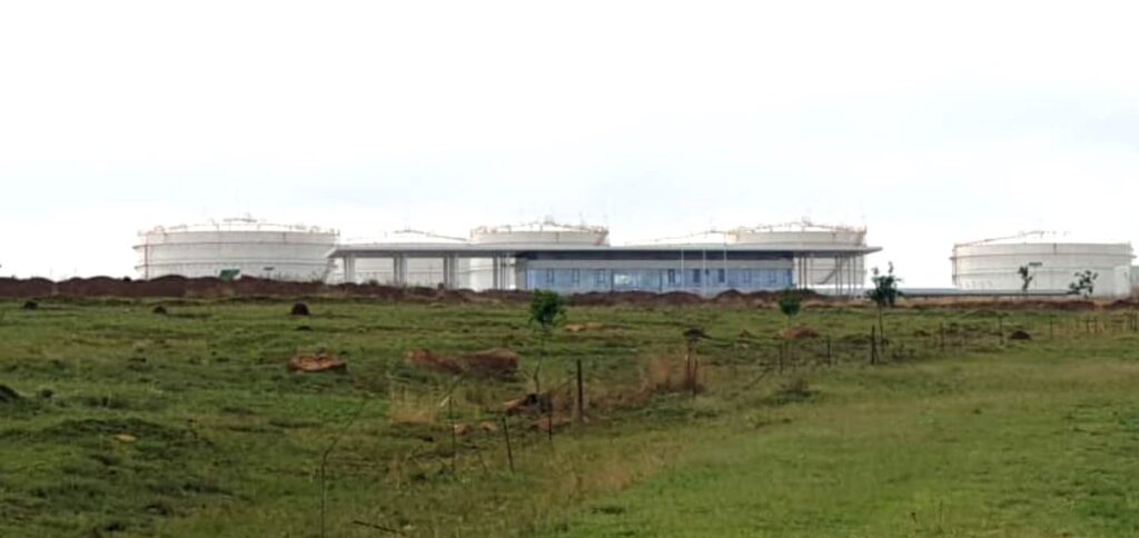 Landscape view of Vopak terminal