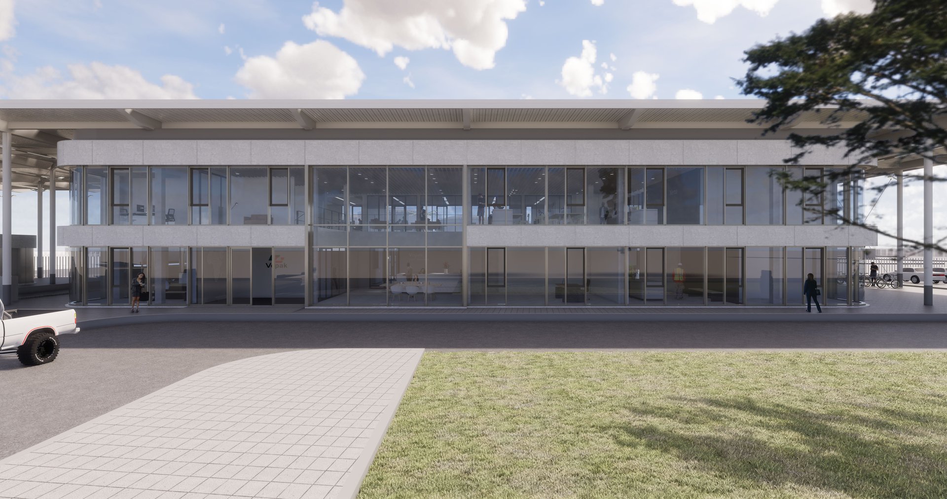 A sustainable terminal building for Vopak