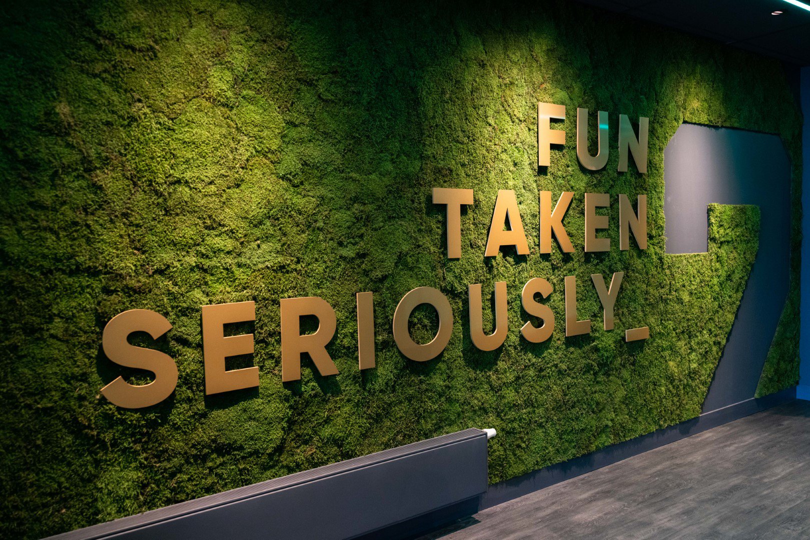 Playful interior design by Fokkema&Partners Architecten for HAL22. A place in Utrecht for sports, hospitality, and games.